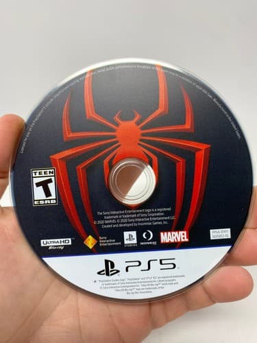 Marvel Spiderman : Miles Morales ( Sony PlayStation 5 , PS5 , 2020 ) - Disc Only