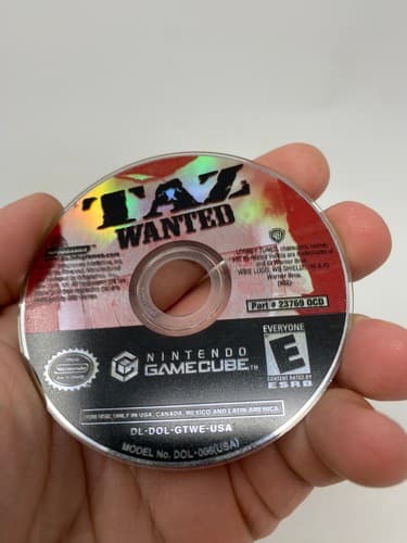 Taz Wanted (Nintendo Gamecube) DISC ONLY Loose Tested Clean Fast Shipping! — photo 3