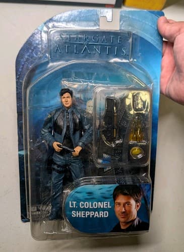 Stargate Atlantis Lt Colonel John Sheppard Diamond Select Action Figure NIB