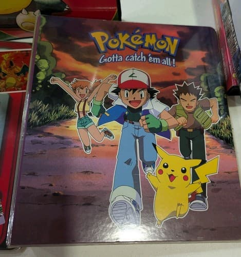 Lot of 3 Pokemon Original 1998 Nintendo Cars Binders — photo 2