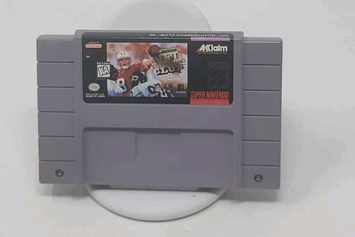NFL Quarterback Club 96 SNES Super Nintendo Authentic in Original Box — photo 9