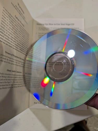 Silpheed Sega CD Disc And Manual - Tested And Working - No Case/Back Art — photo 5