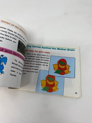 Metroid Nintendo NES Video Game Instruction Manual Booklet Only - English — photo 7