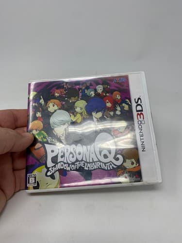 Persona Q Shadow Of The labyrinth Nintendo 3DS RPG Boxed Manual Japan import — photo 2