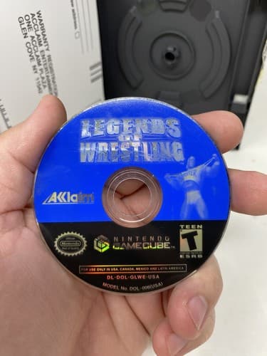 Legends of Wrestling Video Game PS2 PlayStation 2 Hulk Hogan / CIB W. Manual — photo 5