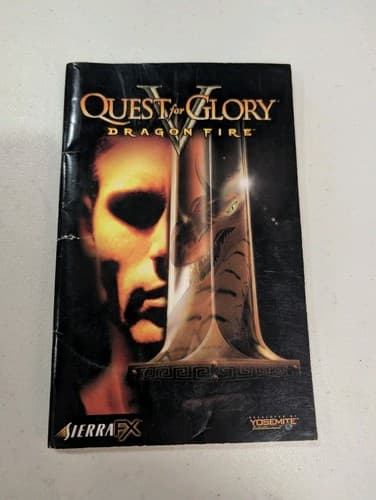 Vintage Quest For Glory Manuals Only PC Game — photo 8