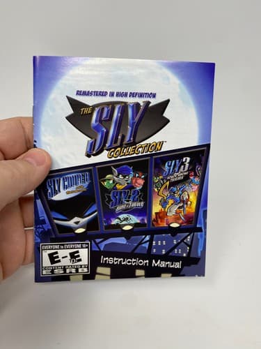 The Sly Collection - PS3 - Manual Only No Game or Case — photo 2