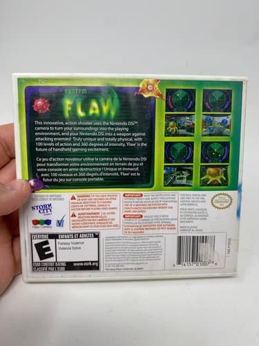 System Flaw (Nintendo DSi, 2009) (Complete, CIB) Handheld NDS Tested — photo 6