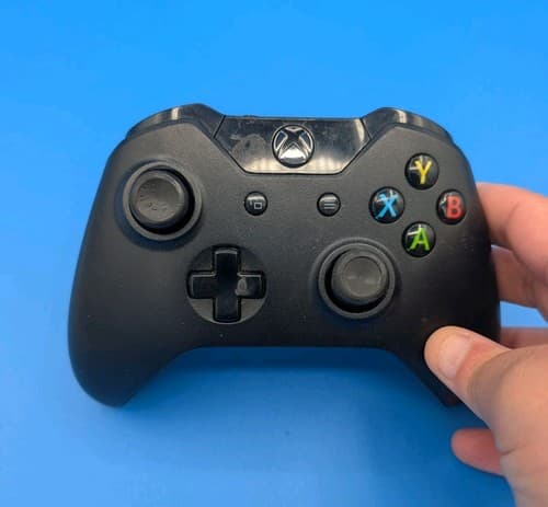 Microsoft Xbox One Wireless Controller 1537 Black Tested Working* READ DESCRIPT