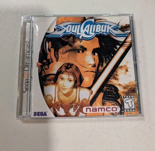 Namco Soul Calibur CIB Fighting Game for Sega Dreamcast 1999 Edition US Version