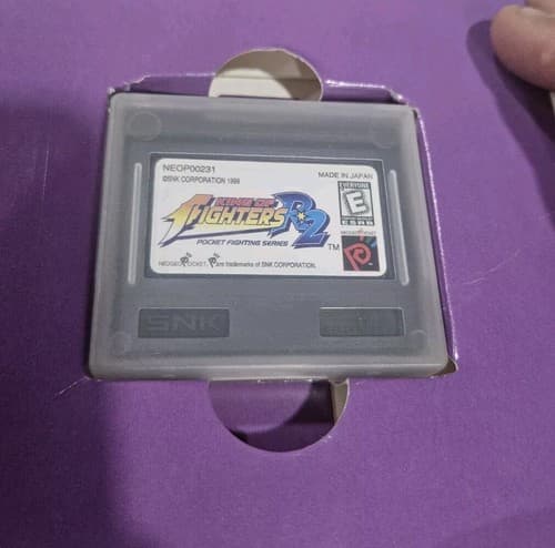 King of Fighters R-2 NeoGeo Pocket Color Original Complete CIB Authentic Tested — photo 6
