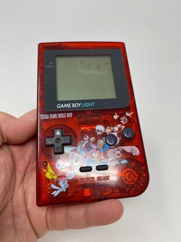 Nintendo Game Boy Light Console only Tezuka Osamu Astro boy Red / No Accessory — photo 3