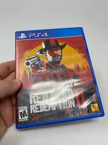 Red Dead Redemption 2 (PlayStation 4 PS4) Complete w Map Tested Rockstar Western — photo 3