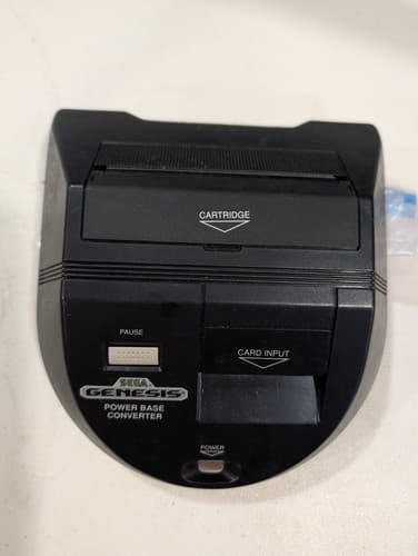 Vintage Sega Model 1620 Power Base Converter - Sega Genesis Tested Working