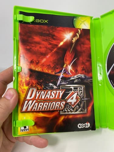 Dynasty Warriors 4 (Original Xbox) Disc & Manual No artwork — photo 3
