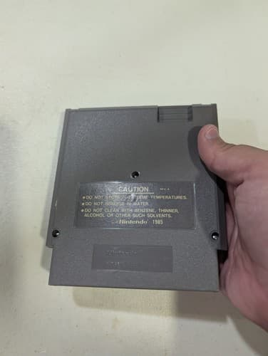 Mega Man 4 NES Nintendo Entertainment System Genuine Tested No Label — photo 5