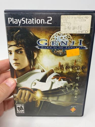 Genji: Dawn of the Samurai - Sony PlayStation 2 CIB Tested And Working