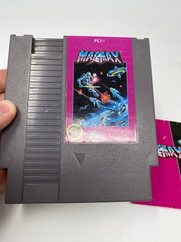 Authentic Nintendo NES Mag Max, 1988 Game Cartridge and Manual ONLY Tested — photo 5