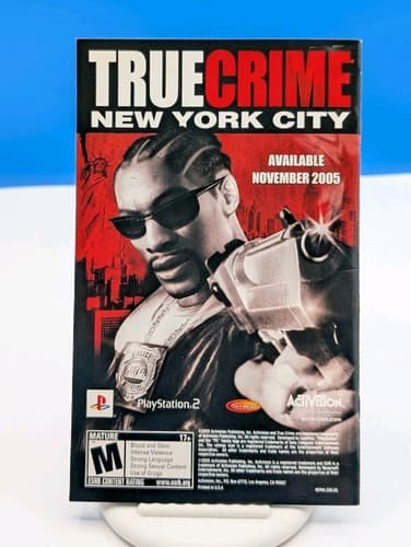 Gun (PS2) Activision Action & Adventure M NTSC-U/C Manual & Case CIB Tested — photo 5