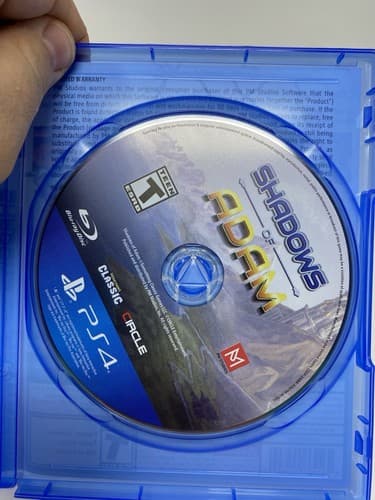 Shadows of Adam Playstation 4 PS4 Game And Case Authentic Tested — photo 5