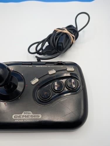 SEGA GENESIS 3-BUTTON ARCADE POWER STICK CONTROLLER Model #1655 TESTED WORKS — photo 4