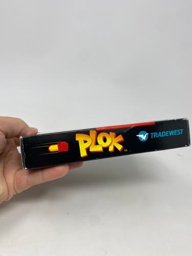 Plok! Super Nintendo SNES 1993 CIB Box Manual Tray Registration Inserts Tested — photo 4