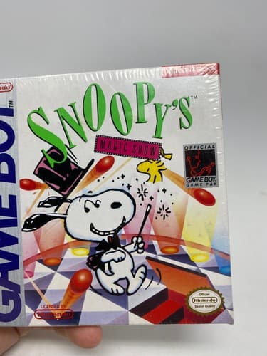 Snoopy's Magic Show Nintendo Game Boy Brand New Sealed — photo 3