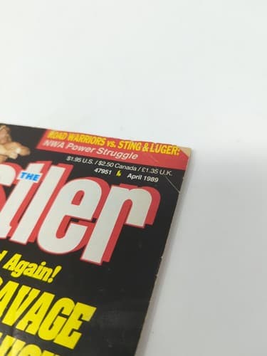 The Wrestler April 1989 Magazine Hulk Hogan Kerry Von Erich WWF PWI — photo 5