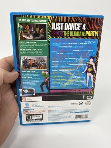 Just Dance 4 Nintendo Wii U Complete With Manual — photo 6