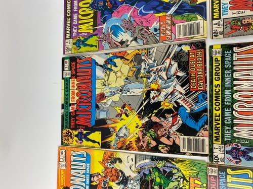 The Micronauts Bronze Age Marvel Comics Comic Book Set 1-8 10,11 — photo 4