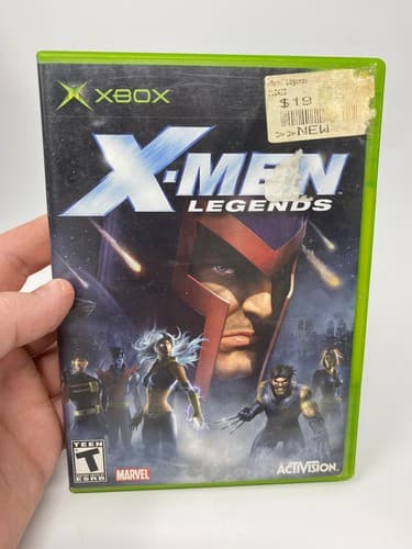 X-Men Legends Xbox CIB Microsoft Xbox 2004 Complete with Manual