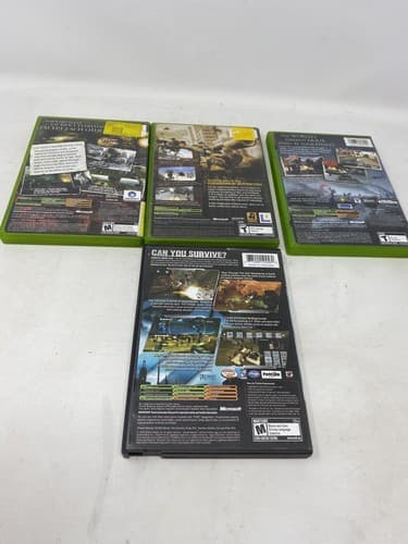 Lot of 4 Microsoft Xbox Games Call Of Duty Brothers In Arms Pariah Mercenaries — photo 9