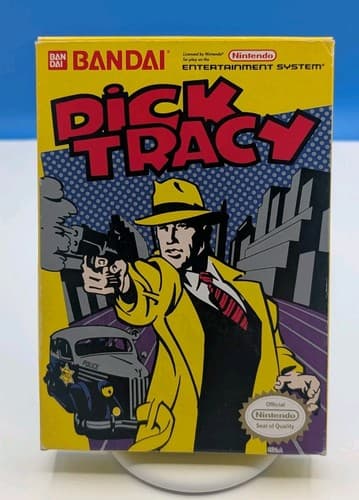 Dick Tracy NES (Nintendo Entertainment System, 1990) Complete CIB, Tested — photo 2