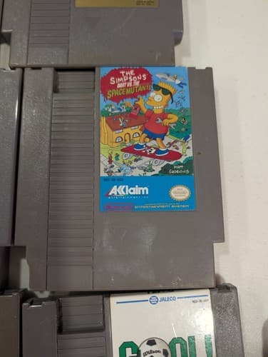 Lot of 9 NES / Sega Non Working Cartridges - Zelda, Superman, TMNT, Mario, Etc — photo 5