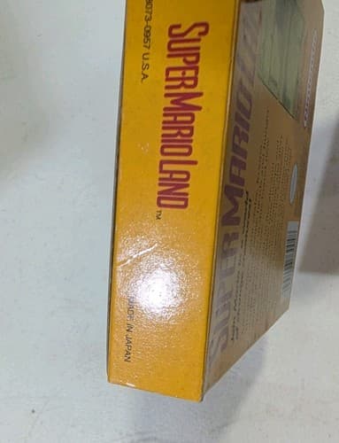 Super Mario Land Complete In Box CIB Green Screens Nintendo Game Boy — photo 4