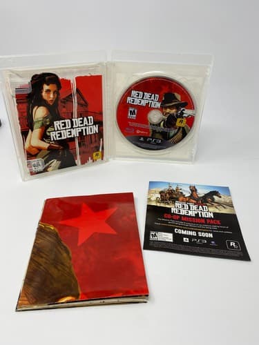 Red Dead Redemption PS3 Video Game Multiplayer Western Open World CIB — photo 5