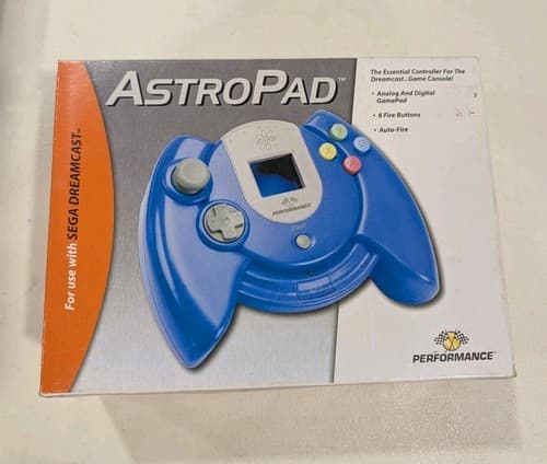 Performance AstroPad - Blue Controller - Sega Dreamcast - NEW
