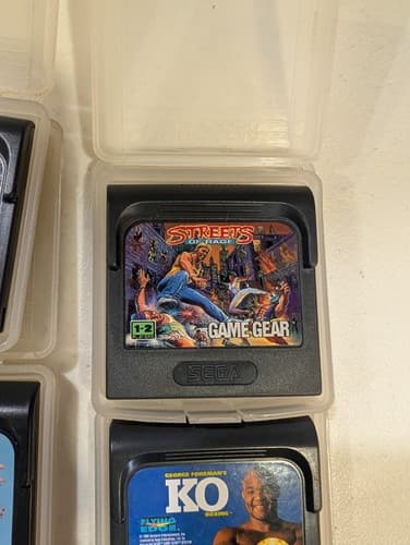 Lot of 7 Sega Game Gear Games Tested Working - Streets Of Rage, Sonic 2, Columns — photo 6