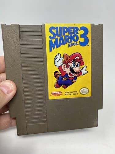 Nintendo Super Mario Bros. 3 NES Game Cartridge NTSC-U/C Mario Series TESTED (B)