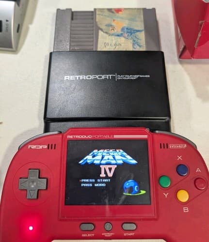 Mega Man 4 NES Nintendo Entertainment System Genuine Tested No Label — photo 7