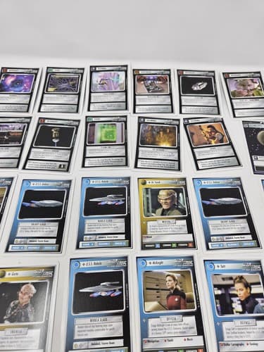 Star Trek CCG Lot of Of 61 Cards Mixed - Characters, Vehicles — photo 5