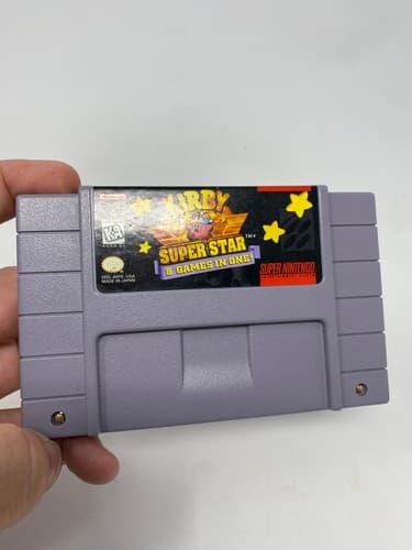 Kirby Super Star Nintendo SNES Tested Working Authentic — photo 2