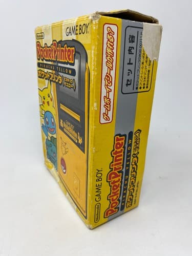 Nintendo Game Boy Pocket Printer Pikachu Yellow Camera Tested Japan — photo 2