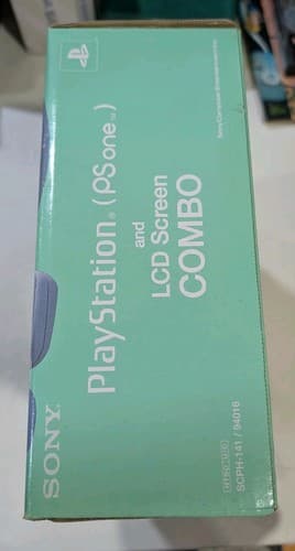 Sony PS One Combo SCPH-100 Console + SCPH-130 LCD Monitor Boxed Tested No Cords — photo 4