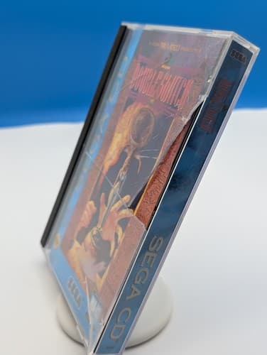 Double Switch SEGA CD US Edition Complete w/ Manual Tested Works - Broken Case — photo 2