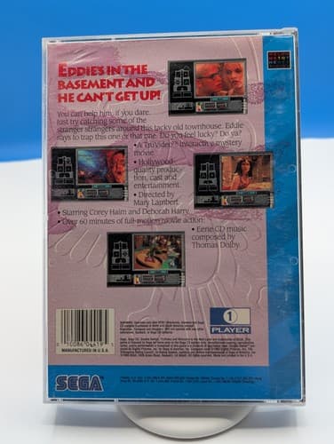 Double Switch SEGA CD US Edition Complete w/ Manual Tested Works - Broken Case — photo 3