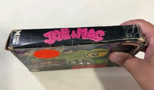Joe & Mac Super Nintendo SNES Game With Rough Box, Tested — photo 4
