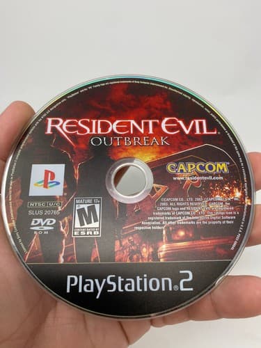 Resident Evil: Resident Evil Outbreak Playstation 2 Ps2 Game Disc Only Tested — photo 3