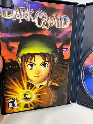Dark Cloud GH (PS2, Original) Disc & Manual No Artwork — photo 2