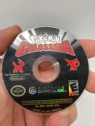 Pokémon Colosseum (Nintendo GameCube, 2004) Disc Only As-Is For Parts Only — photo 2
